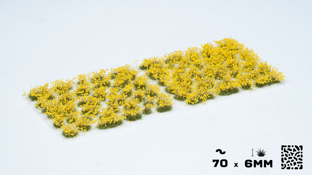 Flower Tufts : Yellow Flowers - Wild