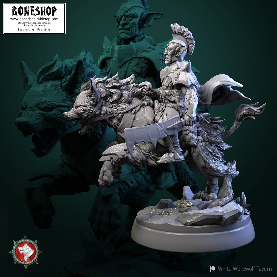 Green Fury Goblins „Hordog“ 28mm-35mm | RPG | DnD | Boneshop