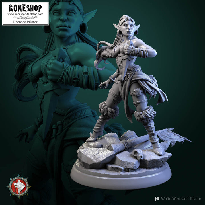 Green Fury Goblins „Goblin Thief 75mm“ RPG | DnD | Tabletop | Boneshop