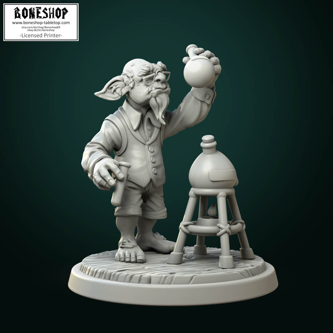 Magic Academy „Goblin Alchemist“ White Werewolf Tavern | 28mm-35mm | Boneshop