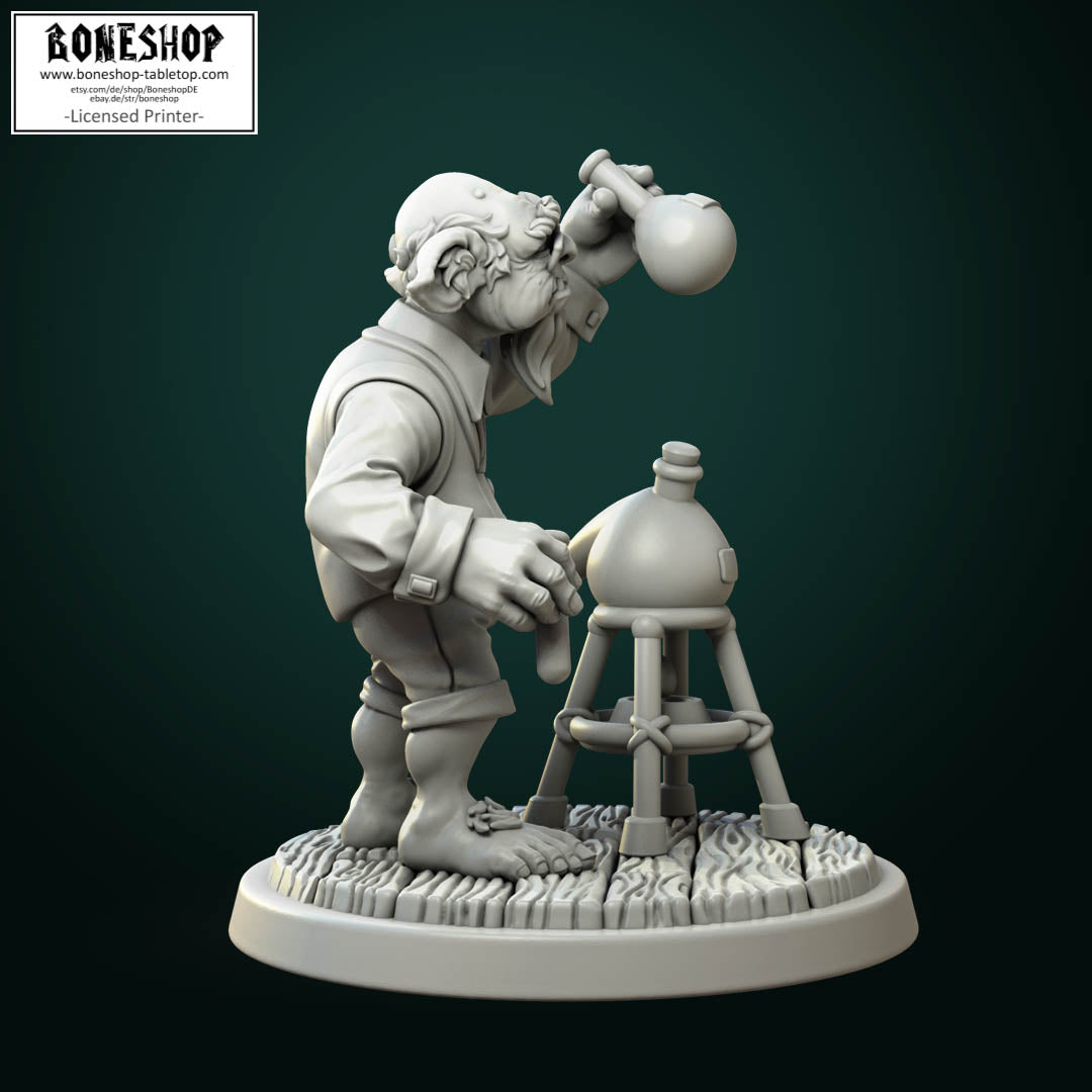 Magic Academy „Goblin Alchemist“ White Werewolf Tavern | 28mm-35mm | Boneshop