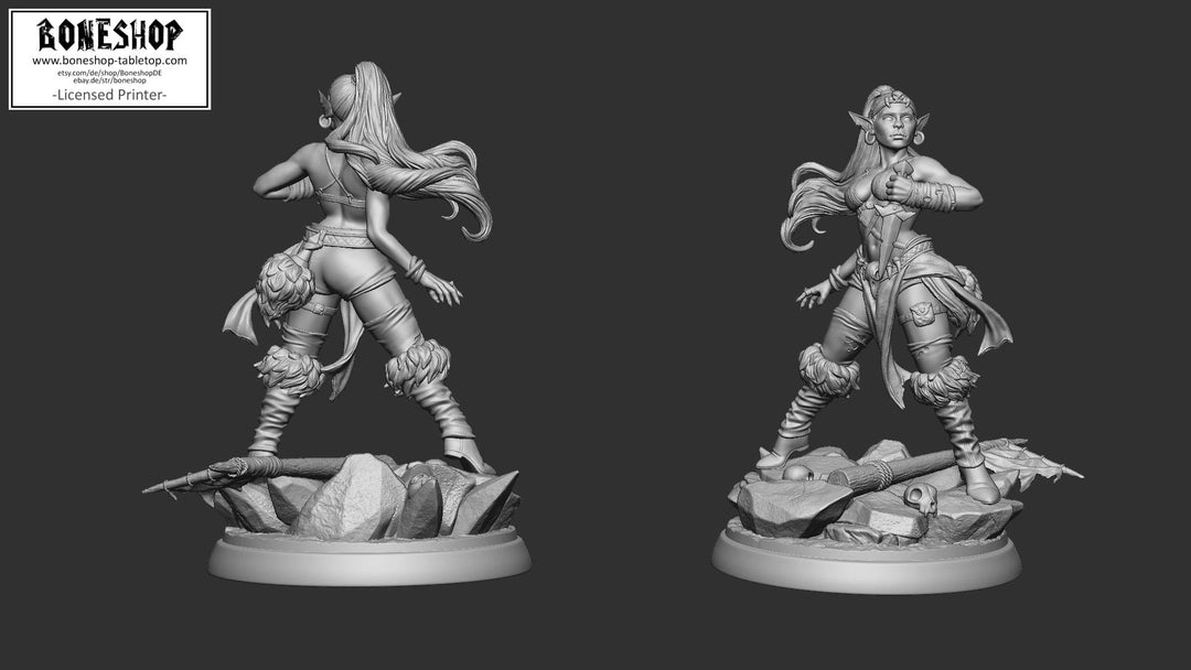 Green Fury Goblins „Goblin Thief 75mm“ RPG | DnD | Tabletop | Boneshop