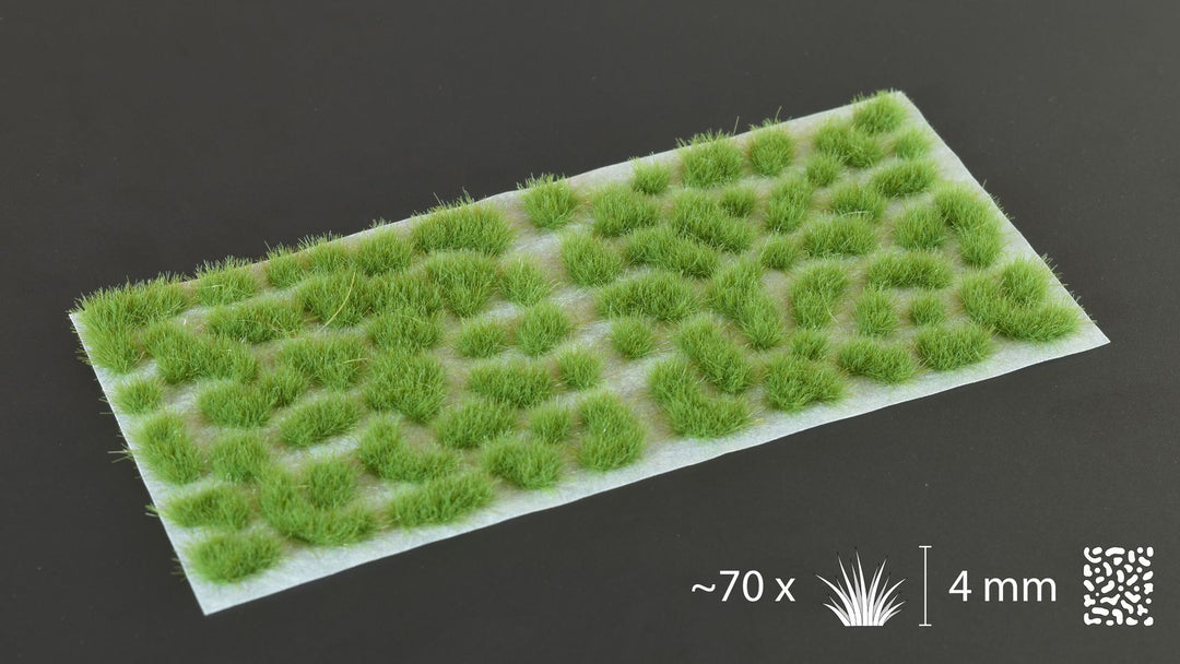 Grass Tufts : Green 4mm - Wild