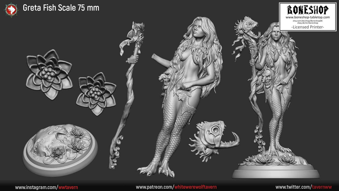 Unholy Trinity „Greta 75mm“ RPG | DnD | Tabletop | Boneshop