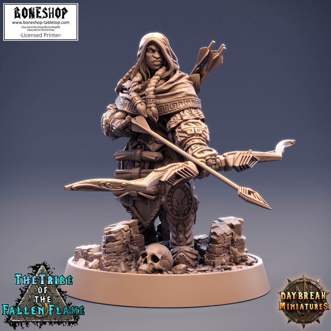 Fallen Flame Tribe „Juma Poisonbow" 28mm-35mm | RPG | Boneshop