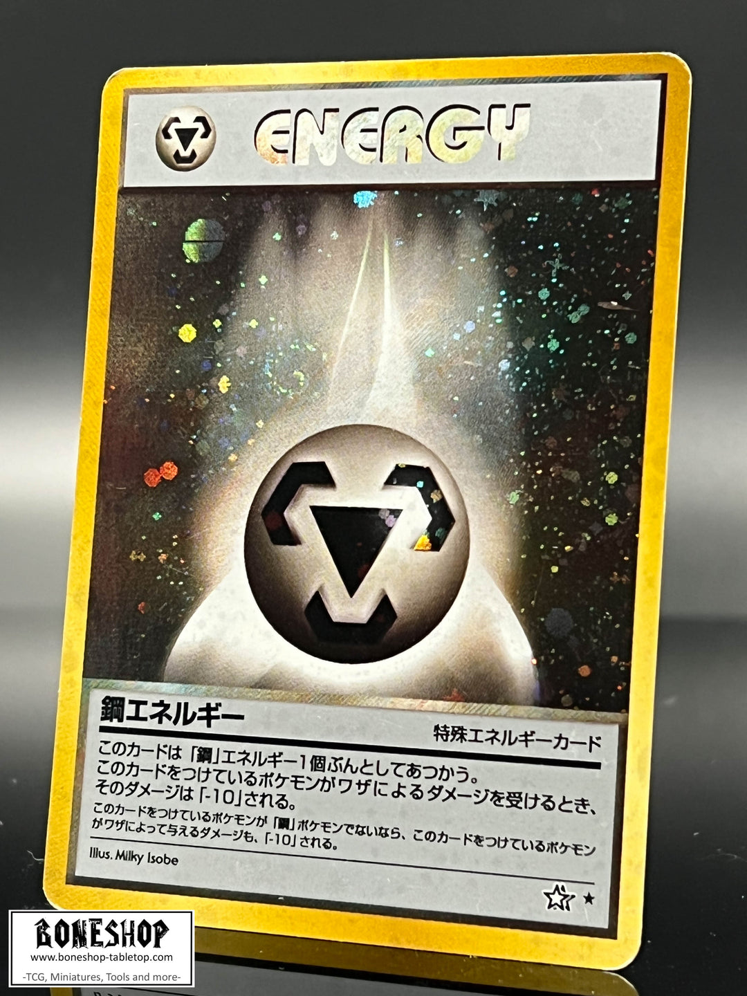 Pokemon „Metal Energy“ Swirl Holo | Neo Genesis #019 | Japanese | Boneshop