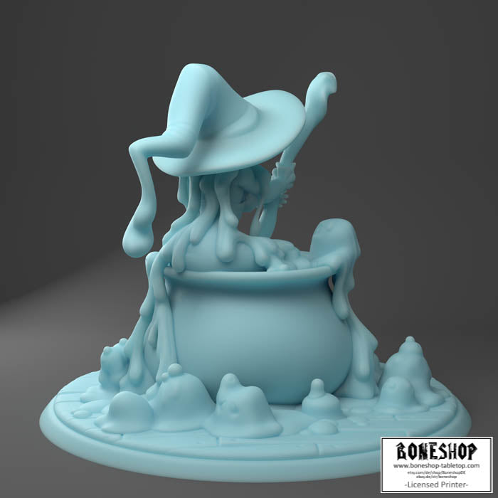 Twin Goddess Miniatures „Miry the Slime Witch" 28mm | 32mm | Boneshop