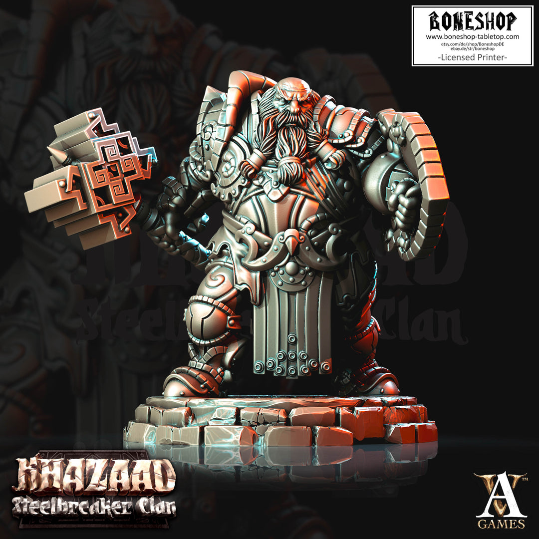 Khazaad - Steelbreaker Clan „Warrior 2" 32mm - 40mm | RPG | Boneshop
