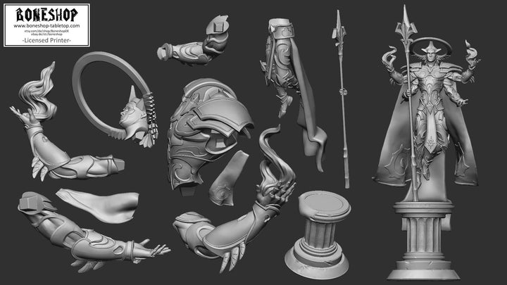Heavenly Justice „Kala, Punishing Judge 75mm“ RPG | DnD | Boneshop