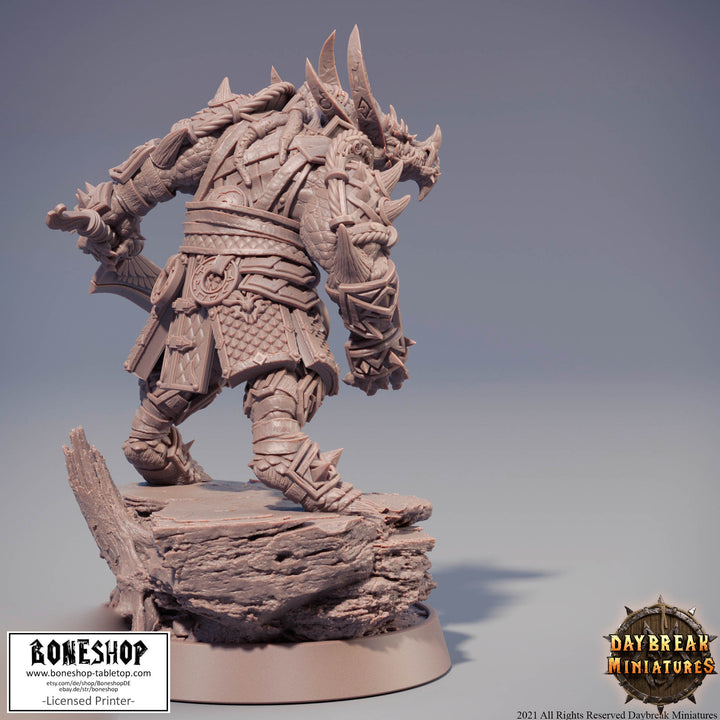 The Stoneborn „Kiarnak Stonecold" 28mm-35mm | RPG | DnD | Boneshop