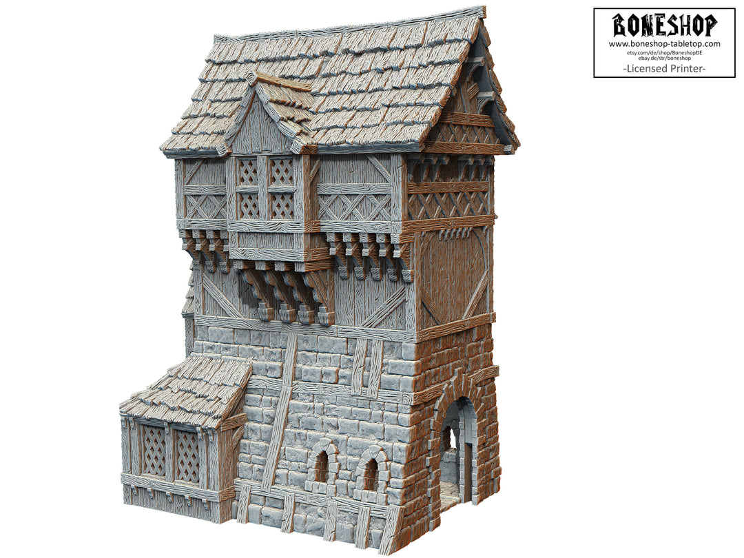 Leichheim „Large Commoners House“ 28mm-32mm | RPG | DnD | Boneshop