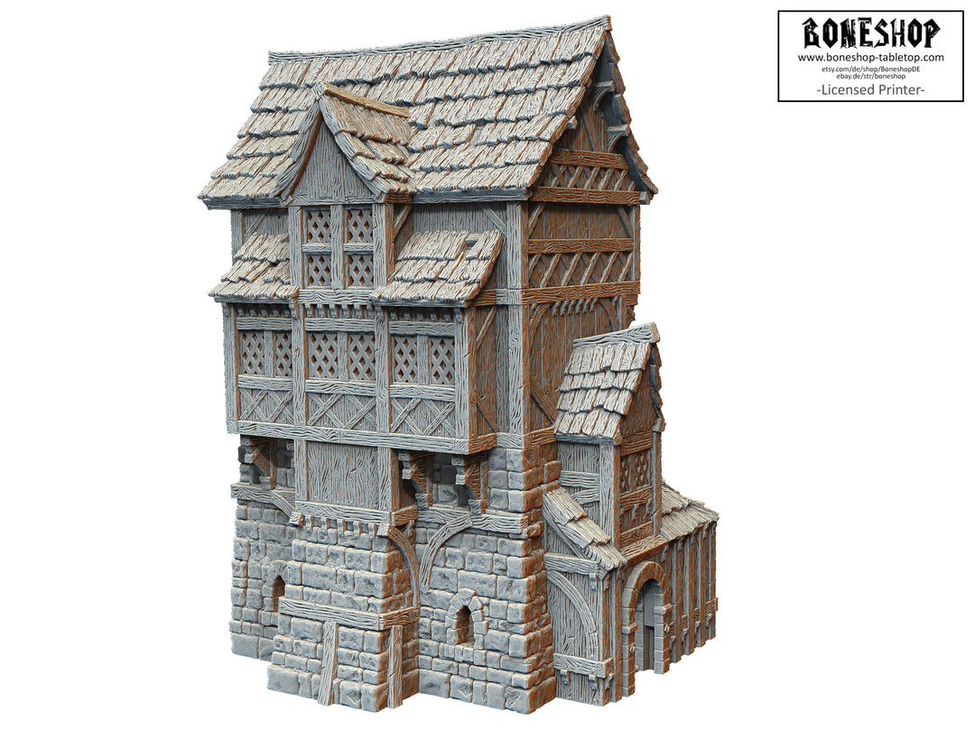 Leichheim „Large Commoners House“ 28mm-32mm | RPG | DnD | Boneshop