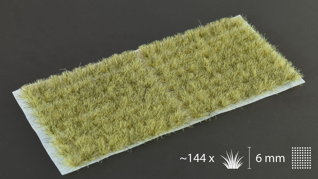 Grass Tufts : Light Brown 6mm - Small