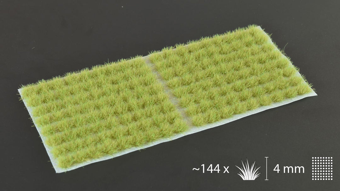 Grass Tufts : Light Green 4mm - Small