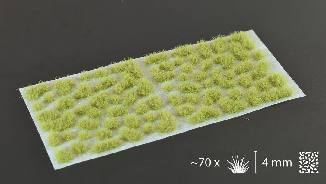 Grass Tufts : Light Green 4mm - Wild