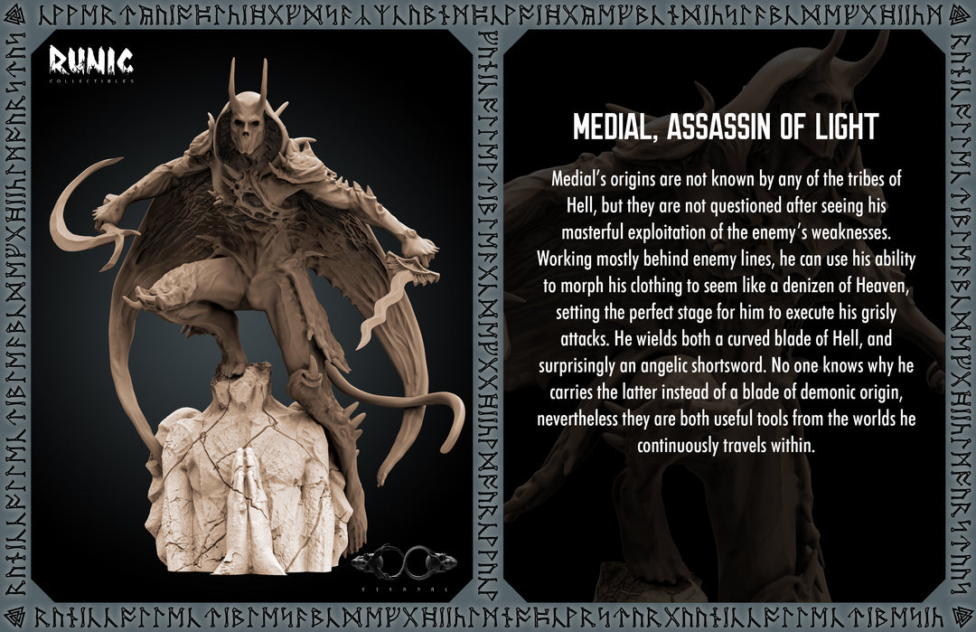 Eternal „Medial Assassin Demon - 32mm Version“ 28mm-35mm | Boneshop
