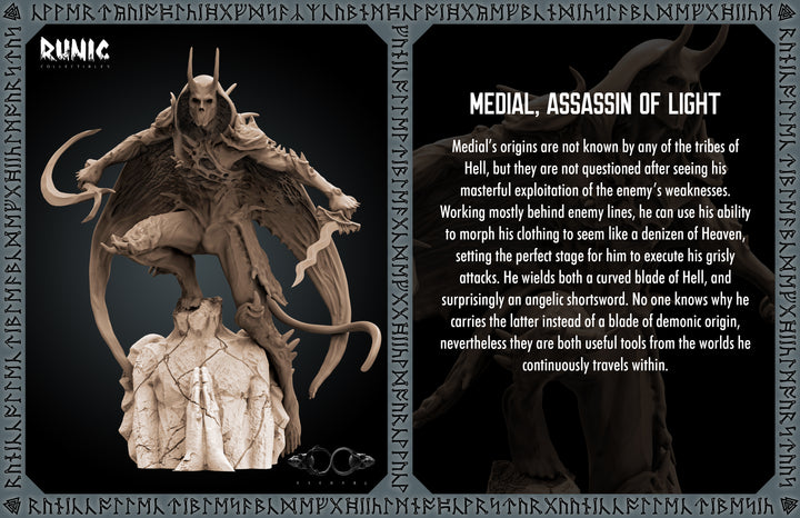 Eternal „Medial Assassin Demon - 75mm Version“ 28mm-35mm | Boneshop