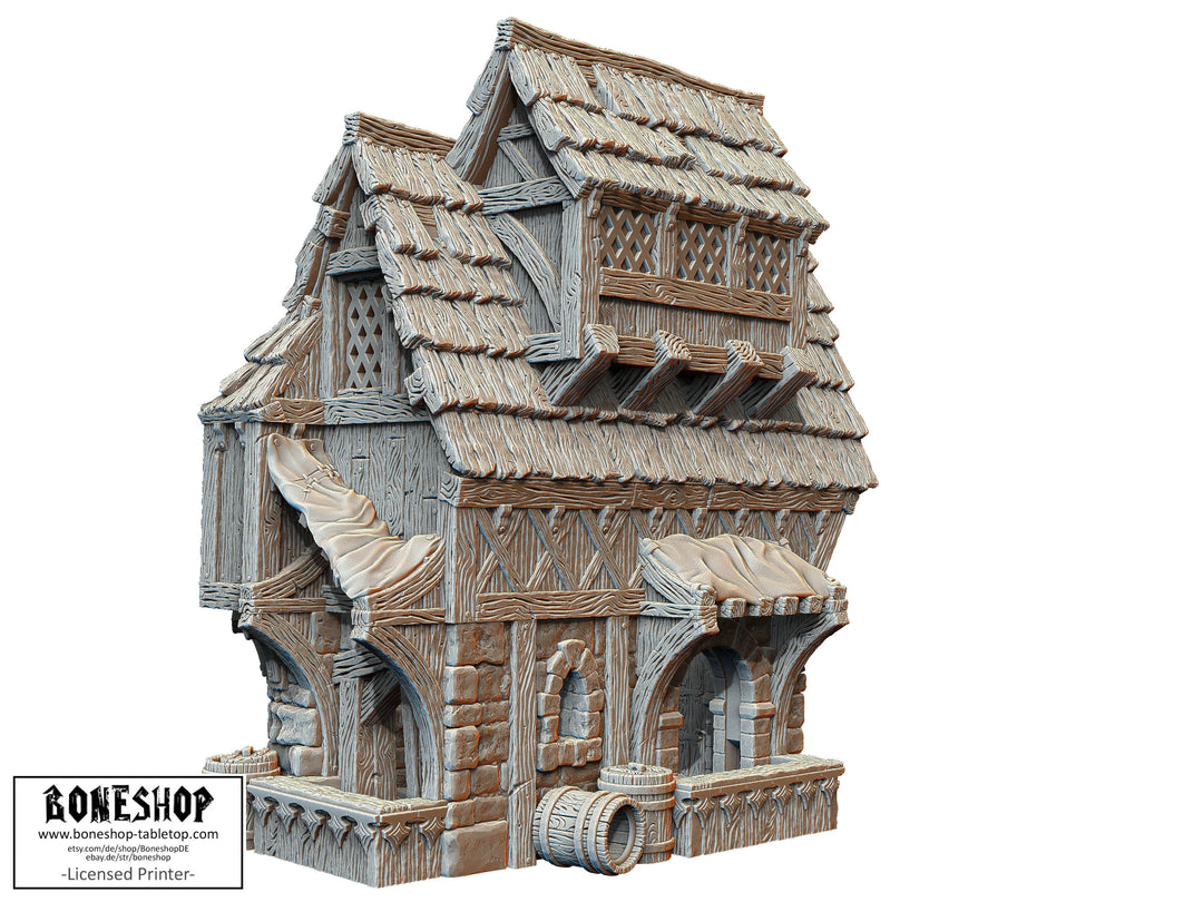 Leichheim „Merchant House“ 28mm-32mm | RPG | DnD | Boneshop