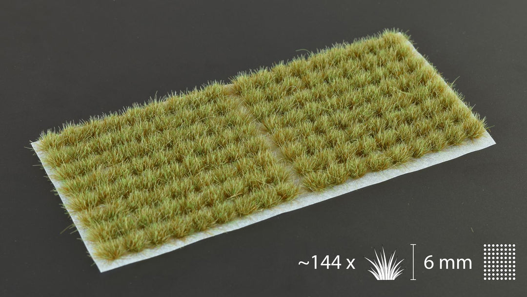 Grass Tufts : Mixed Green 6mm - Small