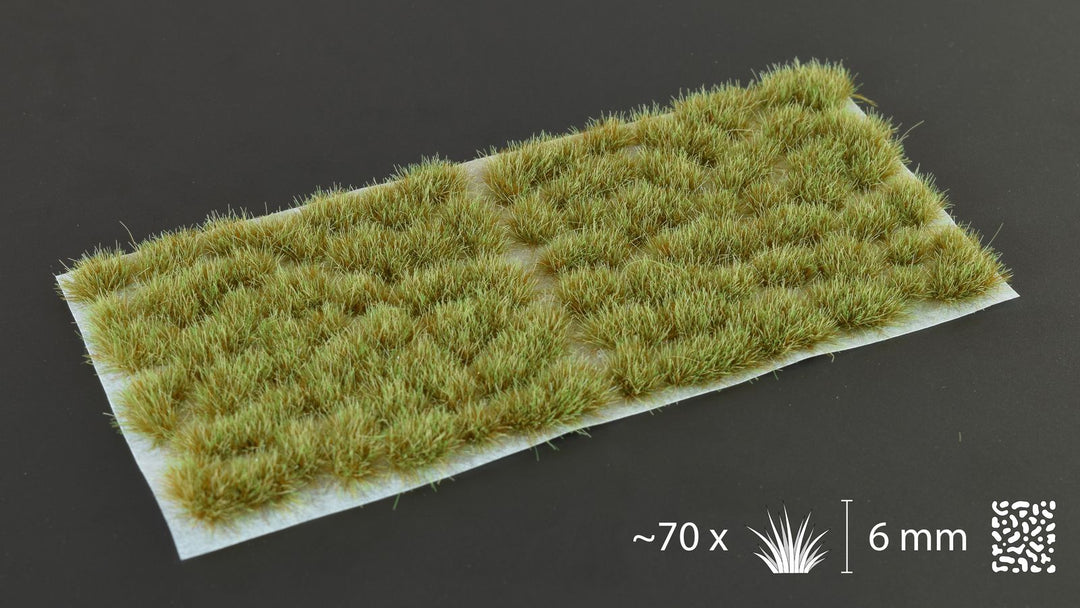 Grass Tufts : Mixed Green 6mm - Wild