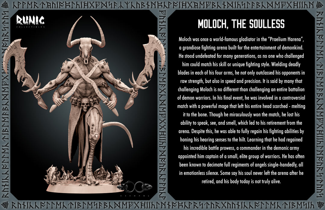 Eternal „Moloch the Soulless - 32mm Version“ 28mm-35mm | Boneshop