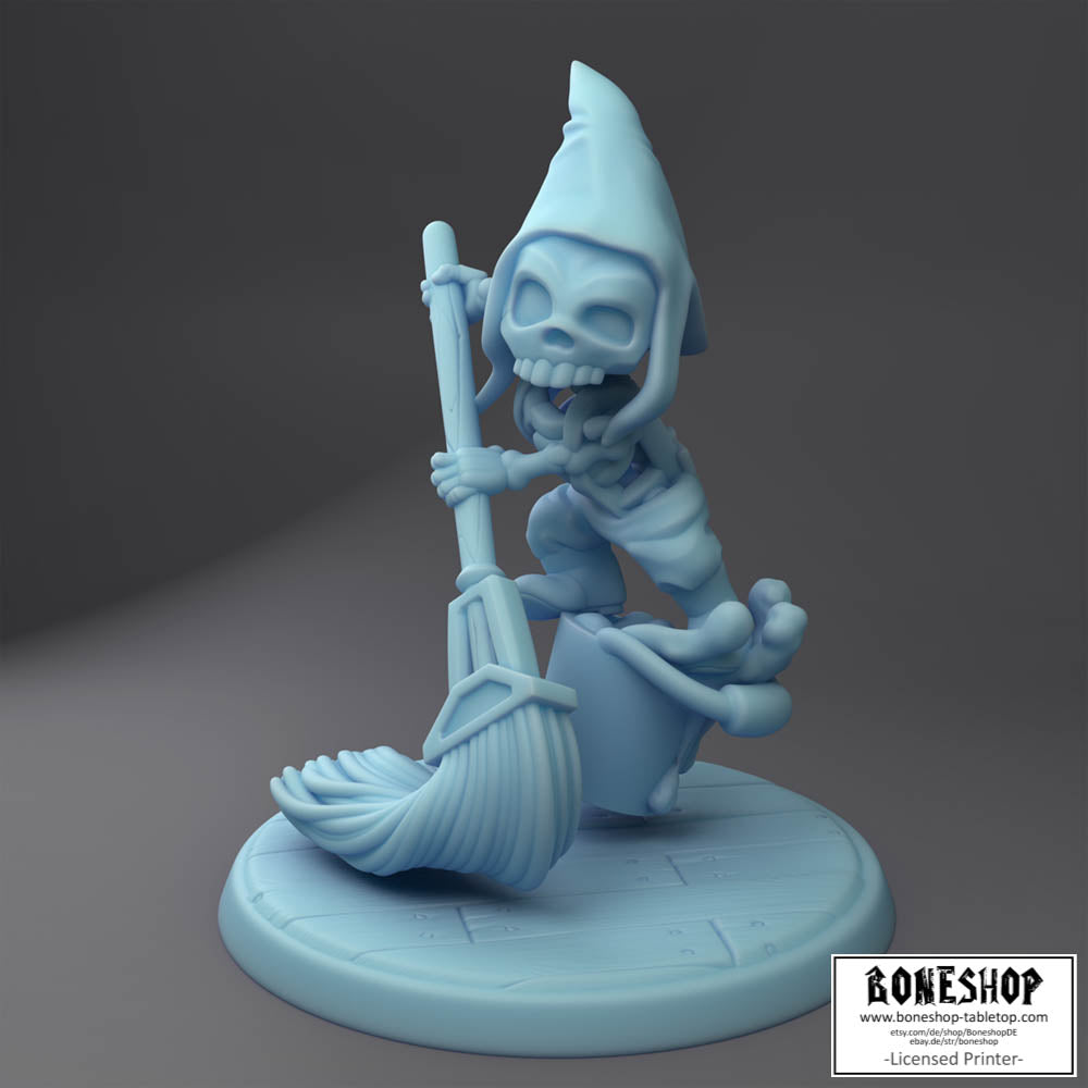 Twin Goddess Miniatures „Moppy the undead gnome" 28mm | 32mm | RPG | Boneshop