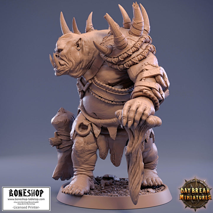 Creature Pack 1 „Ogre 1" 28mm-35mm | RPG | DnD | Boneshop
