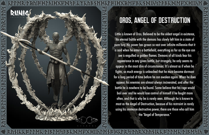 Legendary Angels „Oros Angel of Destruction“ 28mm-35mm | RPG | DnD | Boneshop