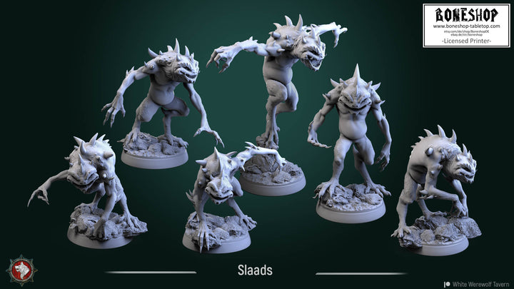 Unholy Trinity „Slaads V4“ 28mm-35mm | RPG | DnD | Boneshop