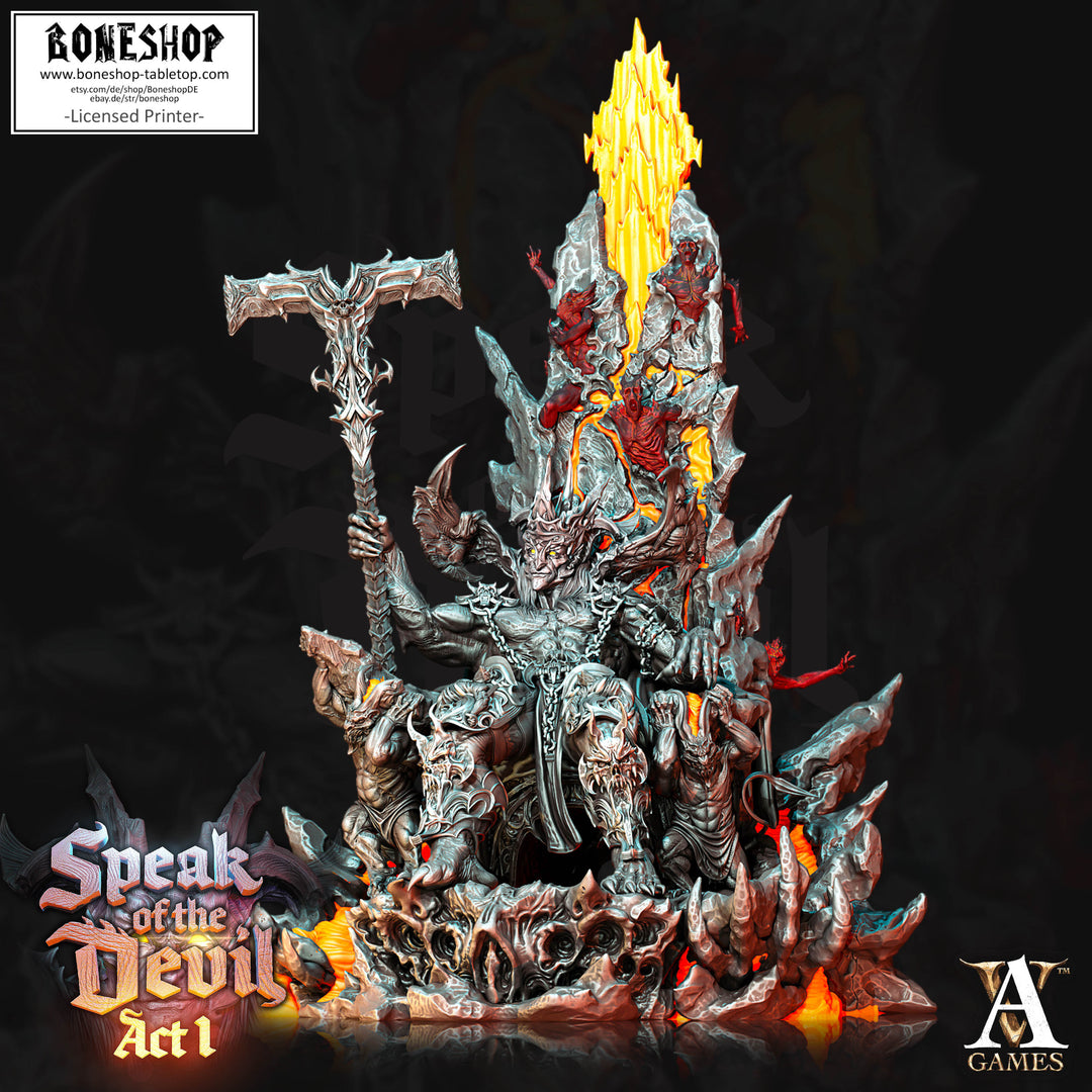 Speak of the Devil „Asmodeus" 32mm - 40mm | RPG | DnD | Boneshop