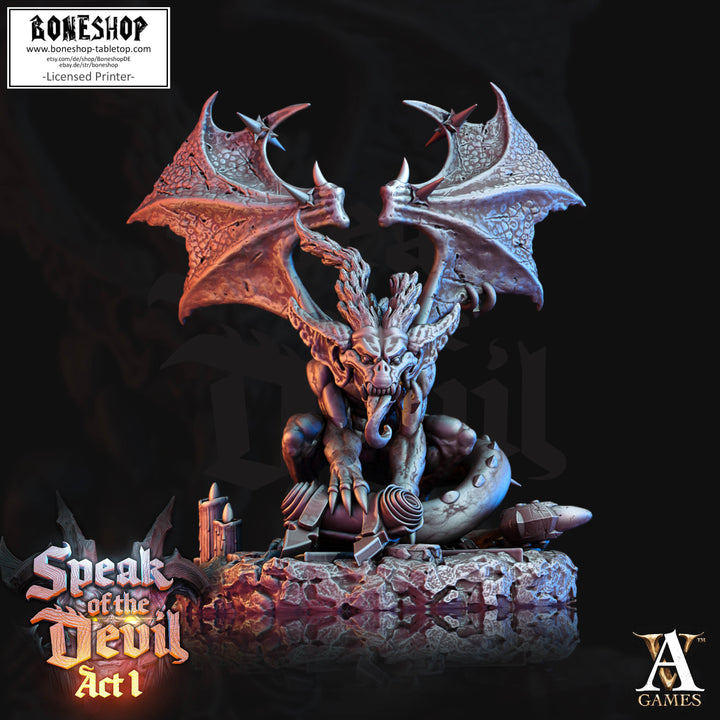 Speak of the Devil „Phlegethian Imp 1" 32mm - 40mm | RPG | DnD | Boneshop