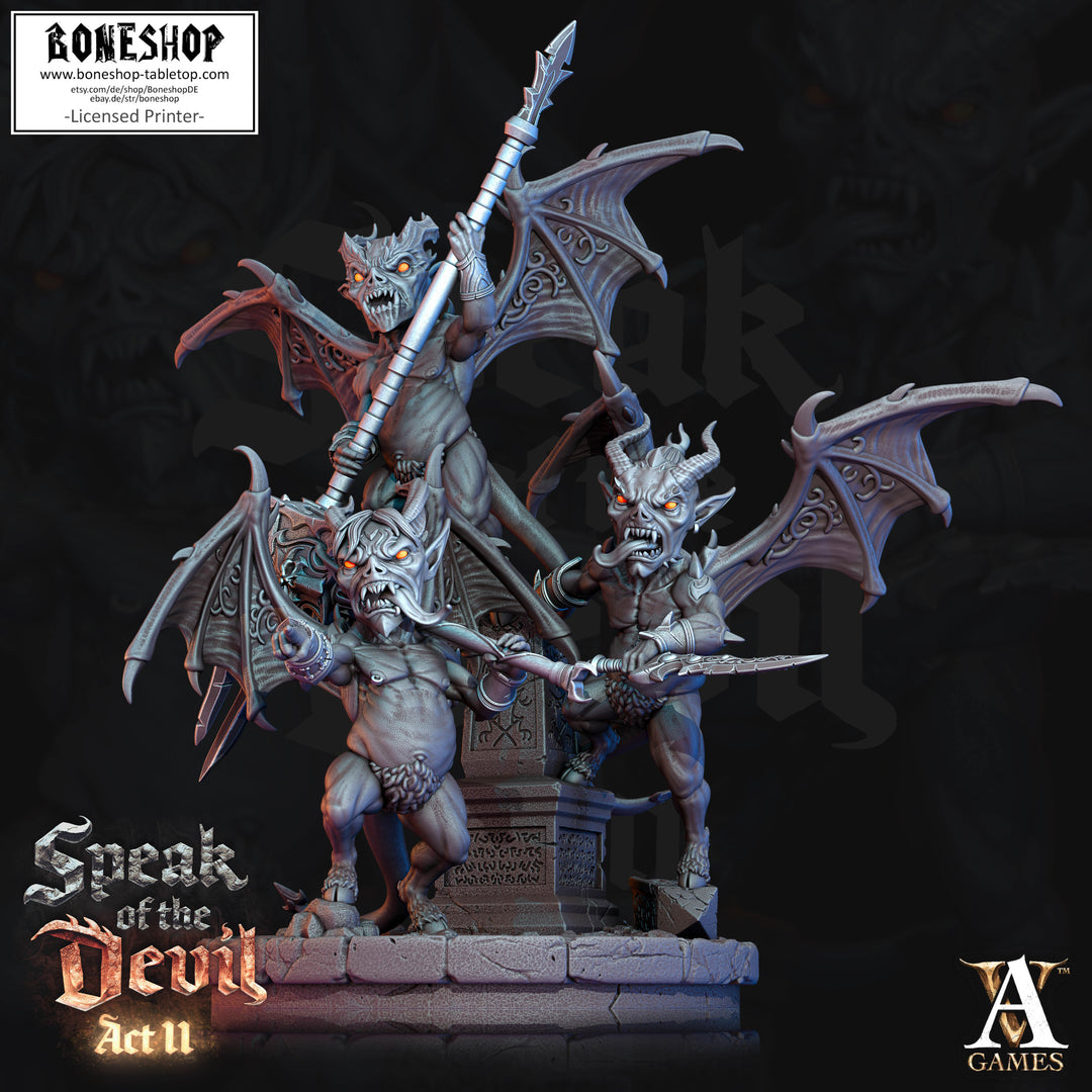 Speak of the Devil II „Malignant 3" 32mm - 40mm | RPG | DnD | Boneshop