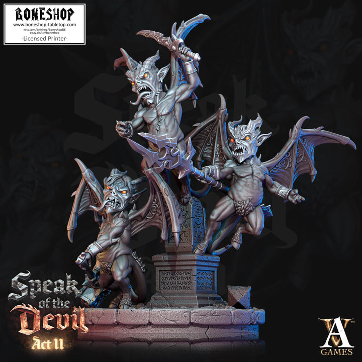 Speak of the Devil II „Malignant 4" 32mm - 40mm | RPG | DnD | Boneshop