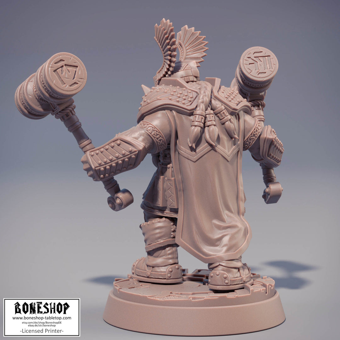 Dwarfs Of Dark Deep „Terju McTanttu" Daybreak Miniatures 28mm - 35mm Boneshop