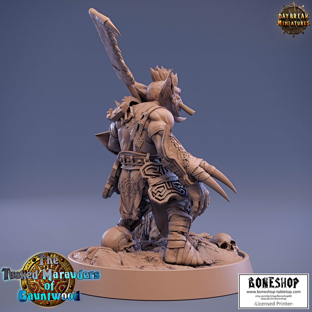Gauntwood Marauders „Ugnar Geesho" 28mm-35mm | RPG | Boneshop