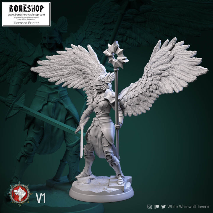 Heavenly Justice „Valkyrie V1“ 28mm-35mm RPG | DnD | Boneshop