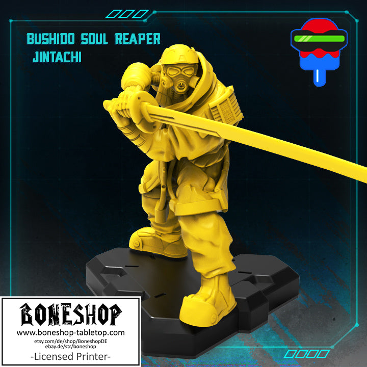 Pack 8 „Jintachi V2" Papsikels | 28mm - 35mm | Cyberpunk | RPG | Boneshop