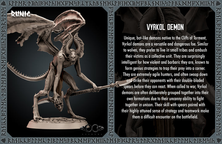 Eternal „Vyrkol Demon“ 28mm-35mm | Tabletop | RPG | Boneshop