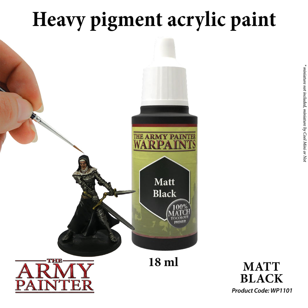 The Army Painter: Warpaint Matt Black
