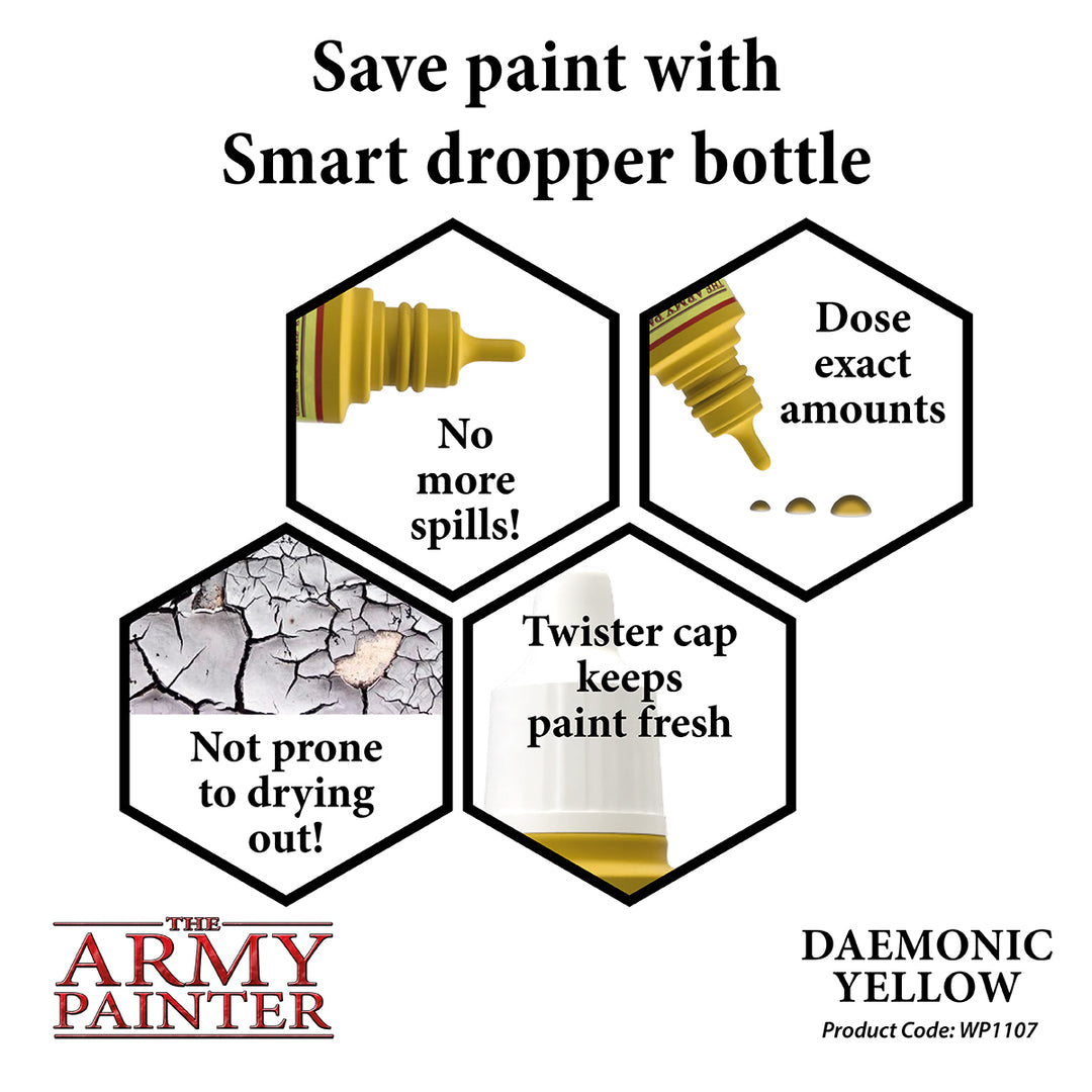 The Army Painter: Warpaint Daemonic Yellow