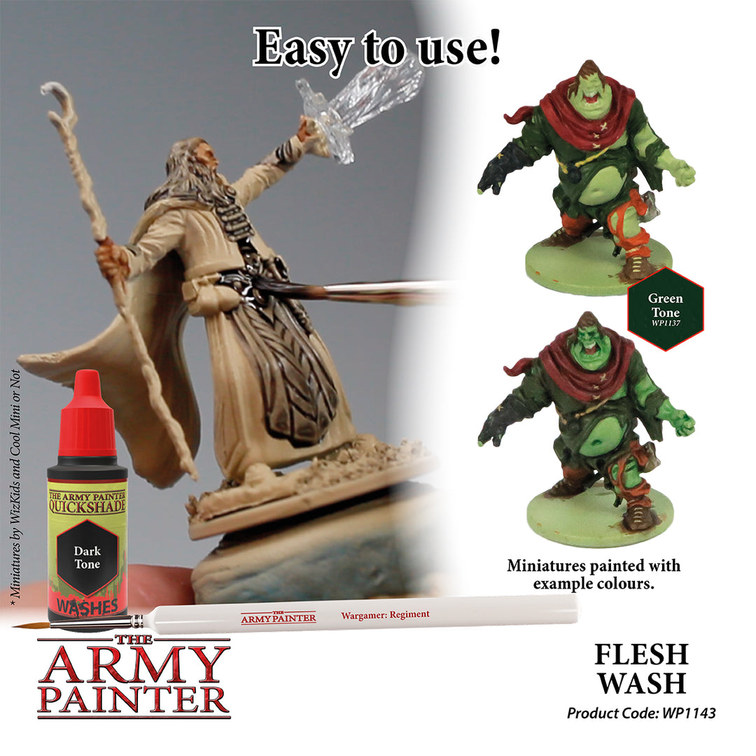 The Army Painter - Quickshade wash : Flesh Wash