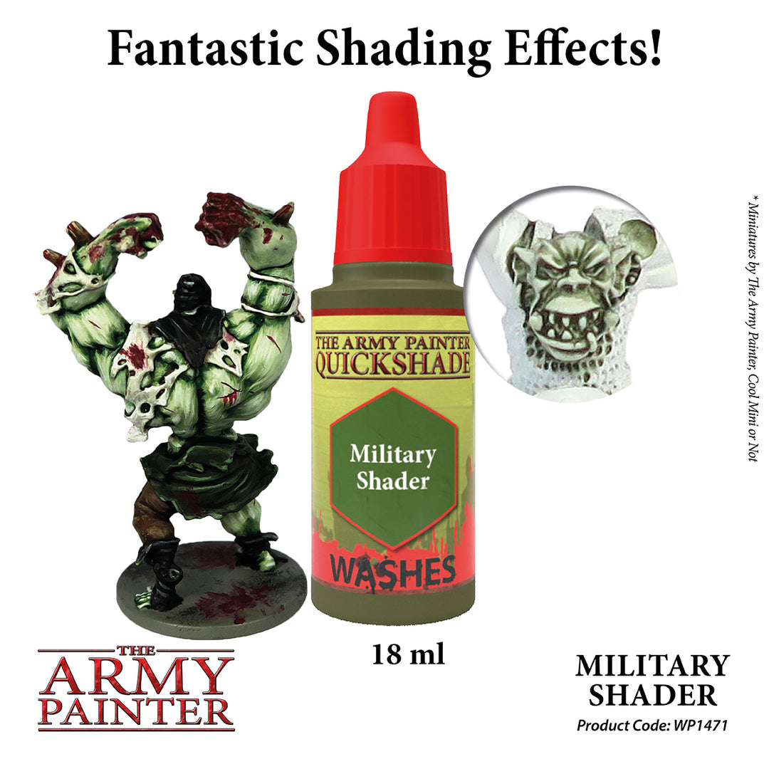 The Army Painter - Quickshade wash : Military Shader