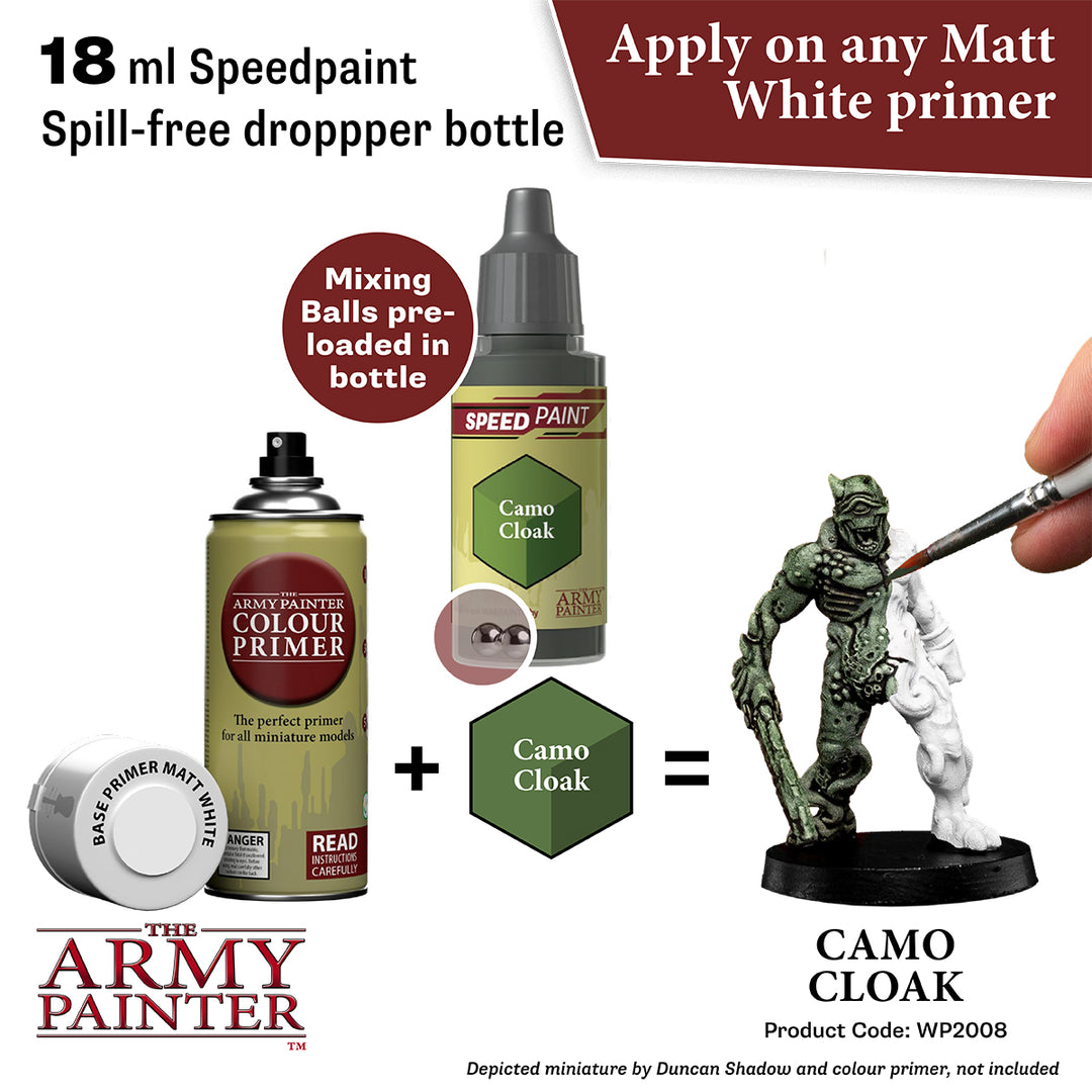 Speedpaint Camo Cloak- The Army Painter