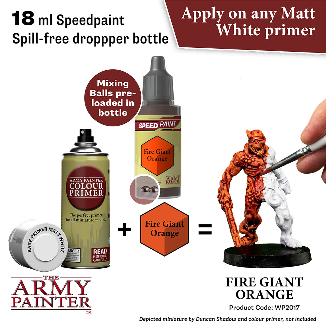 Speedpaint Fire Giant Orange The Army Painter