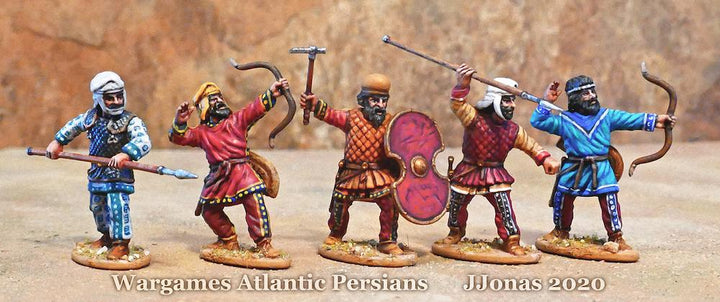 First Empires „Persian Infantry“ BASE-Bundle Wargames Atlantic | 28mm | Boneshop