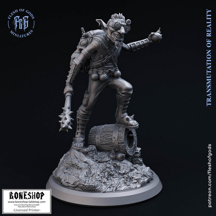 Reality Transmutation „Goblin Bombardier“ 28mm-35mm | RPG | Boneshop