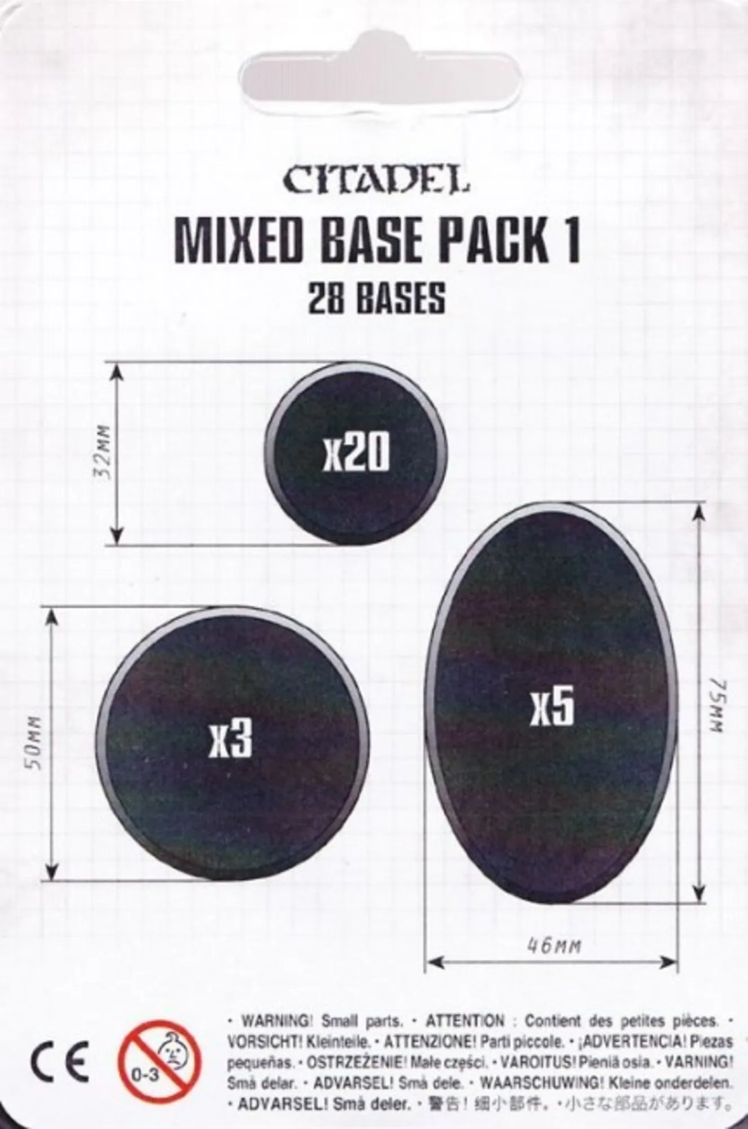 Citadel:  Mixed Base Pack 1 (66-19)