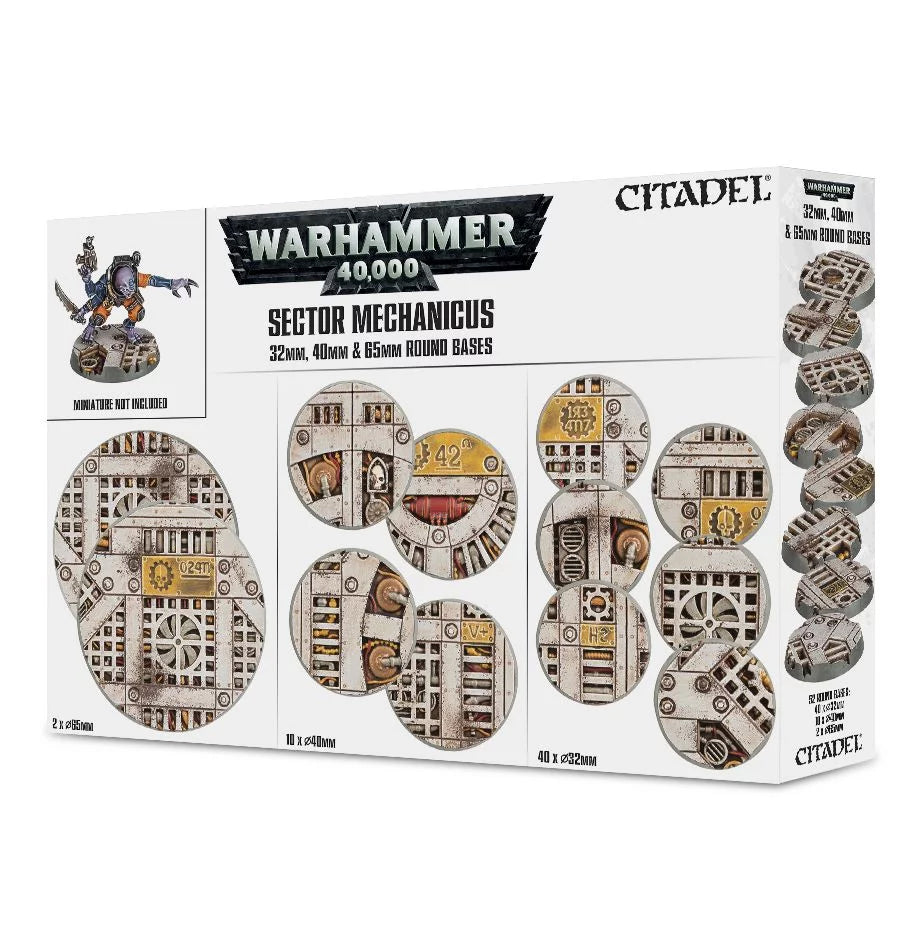 Warhammer 40k Sector Mechanicus Industrial Bases (66-95)