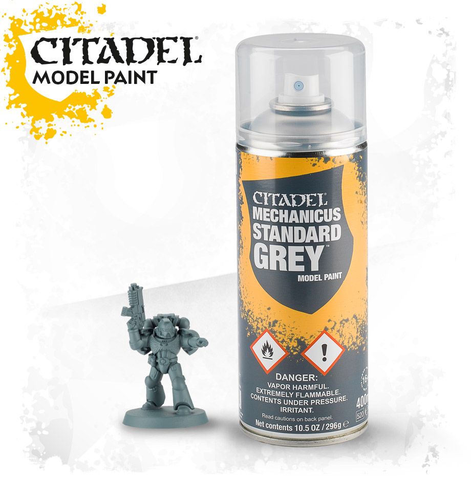 Mechanicus Standard Grey Spray Paint (62-26)