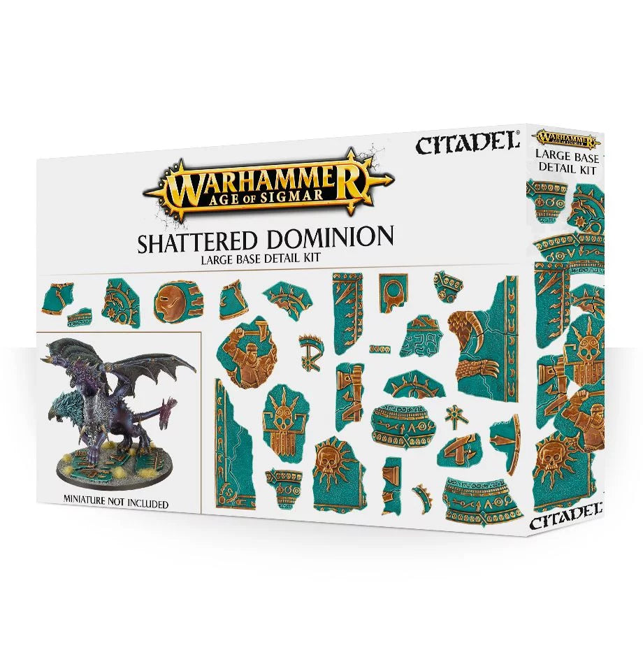 Warhammer Age of Sigmar Shattered Dominion Large Base Detail Kit (66-99)
